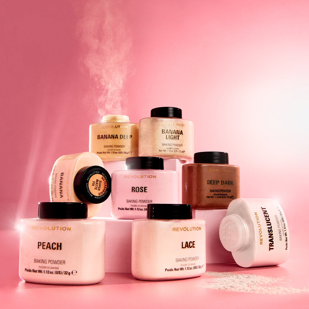 Makeup Revolution Loose Baking Powder Rose Gold