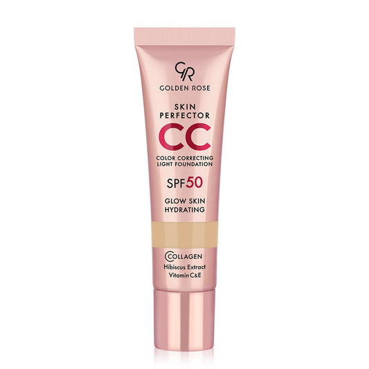 جولدن روز سكين بيرفكتور CC كريم أساس خفيف SPF 50